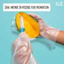 Eco Gloves Plant-Based Compostable Eco-friendly Gloves for Food Prep & Cleaning (S)