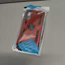 Androgate for Samsung Galaxy S21 5G Case with HD Screen Protectors, Military-Grade Metal Ring Holder Kickstand 15ft Drop Tested Shockproof Cover Case for Galaxy S21 Red