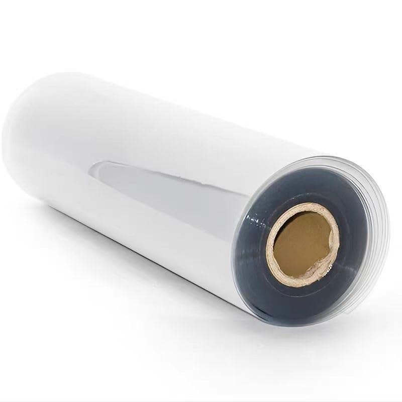 Clear PET Sheet 0.1mm Thick - Transparent Heat Resistant Plastic Film for DTF Printing, Sublimation, Crafts, and DIY(1.25mx5m)
