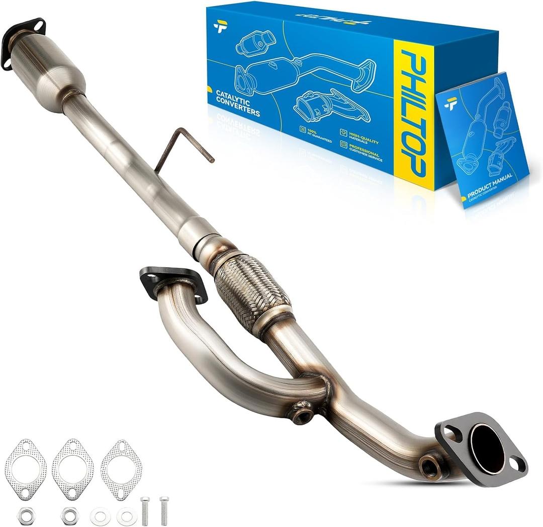 PHILTOP Rear Catalytic Converter Direct-Fit for Lexus, Toyota