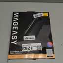 MAGEASY CoverBuddy Lite for M3/M2 iPad Air 13 (2024-2025) - iPad Air Case Compatible with Magic Keyboard, with Apple Pencil Pro Pencil Holder - White