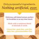 Simple Mills Almond Flour Snack Bars (Dark Chocolate Almond), Organic Coconut Oil, Chia Seeds, Sunflower Seeds, Flax Seeds, Breakfast Bars, Low-Calorie Snacks, 6oz, 3 Count (EXP 03/30/25)