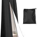 Full-length Mirror Cover for Bedroom, Standing Floor Mirror Dust Protector Sleeve, Heavy Duty Oxford Cloth, Waterproof, 62 x 22 x 2 in/157 x 55 x 5 cm