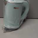 0.5L Small Portable Electric Kettles for Boiling Water, Stainless Steel Travel Kettle, Fast Boil Teapot, Boil-Dry Protection & Auto Shut-Off, Perfect For Traveling Cooking, Coffee, Tea, Eggs(Green)