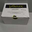 Vivaplex, 12, Amber, 8 oz Glass Bottles, with Lids.