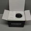 HYAKO F1 4-Heads Handheld Electric Deep Tissue Body Massager  Portable Orbital Professional Muscle Massager Tool for Easing Shoulder and Back Tension and Chiropractic Tool for Myofascial Release