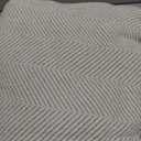 HAOMAIJIA Chenille Couch Cover Sofa Covers for 1 Cushion Couch Washable sectional Couch Covers for Dogs pet Furniture Protector Couch Cover Blanket for Living Room (Off White, 71"x91")