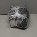 TKSBAG 50 PCS Small White Black Gift Bags with Handles, 6.43.15.1 Inch Thank You Bags with Bow Ribbon for Baby Shower, Bridal Shower, Wedding, Party Favors, Valentine