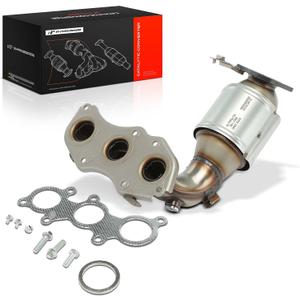 A-Premium Front Left Exhaust Manifold Catalytic Converter, E.P.A Compliant | Compatible with Toyota Highlander 2008-2009 3.5L, Sienna 2007-2010 3.5L