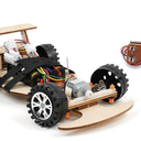 Pica Toys Wireless Remote Control Car Kit F1, Science Project Kit for Kids/Students/Education, STEM Project Model Car Kits to Build, Ideal Choice for Family and School