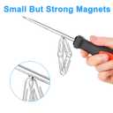 Tiny Magnets for Crafts, Caturledas 1000 Pack 2x1mm Small Round Magnetic Rare Earth Neodymium Magnet, Silver