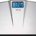 Taylor Digital Bathroom Scale, 1 Count (Pack of 1), Silver