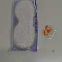 Weighted Eye Mask for Sleeping - Blackout Sleep Mask for Women Men, FACEMOON Lash Extension Eye Covers, Memory Foam, 3D Contoured, Airplane Travel Essentials, Blindfold for Meditation(Gray) (Grey)