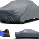 2026 Upgrade Truck Cover Waterproof All Weater - See Vehicle Size Chart - Heavy Duty Outdoor Truck Pickup Cover for RAM 1500 2500 3500, Toyota Tundra, Nissan Titan. Length up to 242 inch.