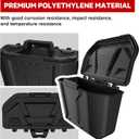 Can Am Defender Removable Storage Bin, Passenger Underseat Storage Box Compatible with HD5/HD8/Max HD8/HD10/Max HD10 2016-2024,Replace OEM #715003314