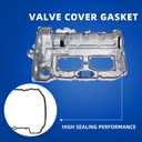 MITZONE N20 Upgrade Aluminum Valve Cover with Gasket Bolts Kit & Oil Cap for BMW 2012-2018 528i 528i xDrive 328i 328i GT xDrive 320i x5 x3 X1 428i z4 2.0L Replace 11127588412