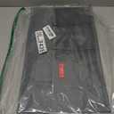 Hanging Bedside Caddy, Bedside Storage Organizer for Magazine, Phone, Remote control (5 Pockets-Grey)