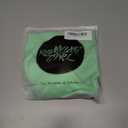 RUNNING GIRL Sports Bras for Women High Support,Seamless Ribbed Longline High Neck Sports Bra Racerback Padded Crop Top Yoga (Green, L)