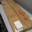 Delma Full Length Mirror,Large Floor Mirror with Aluminum Frame for Bedroom, Bathroom, Living Room,Wall Mount or Freestanding Design(with Stand,Rect 56x15-Gold)