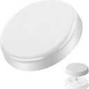 10-Pack Mushroom Style RV Plumbing Vent Cap, Universal RV Attic Mushroom Roof Vent Cover Replacement for Trailer Camper Ceiling Roof Plumbing Ventilator Cap - White