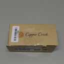 Copper Creek Colonial Passage Interior Door Knob ANSI Grade-3 Certified, Modern Heavy Duty Handle, Easy Install and Reversible for Bedroom, Bathroom and Closets Polished Brass (1 Pack)