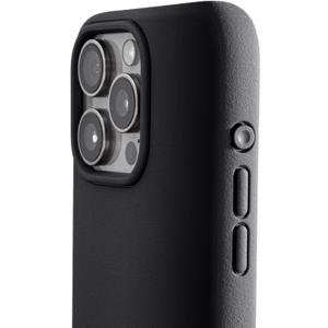 TineeOwl for iPhone 15 Pro Max Magnetic Case - Dune Series, Compatible with MagSafe, TPU, Minimalist, Slim/Thin, Grippy with Microfiber Lining, Rounded Action Button (Almost Black, iPhone 15 Pro Max)