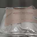 Full Waterproof Zippered Mattress Encasement, Breathable, Noiseless, Machine-Washable Zipped Mattress Cover, Fitting 7" - 13" Deep Mattress