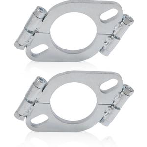 2PCS Exhaust Flange Repair Kit,Car Accessories Flange Kit with Nuts and Bolts,Automotive Replacement Exhaust Flanges,Suitable for Retrofitting and Repairing Split Flanges (2 inch)