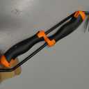 Weed Puller Tool, 2024 Enhanced Weed Remover Tool, 4 Teethes Dual Purpose Manual Weeders Tool Weed Puller for Garden (Black+Orange 2pcs)