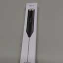 Bonsenkitchen Powerful Milk Frother for Coffee, Fast Handheld Drink Mixer with Stainless Steel Whisk, Battery Operated Hand Frother Stirrer Wand-Black