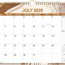2025-2026 Calendar - Calendar 2025-2026 18 Month Planner from July 2025 to December 2026, Monthly Planner 2025 with Thick Paper, 11" x 14.5", Gold Leaf (12" x 14.5")
