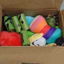 KIPRITII 25 Pack Various Dog Toys Set – Ideal for Teething, Entertainment & Interactive Play, Includes Puppy Toys, Rope Toys, Treat Balls and Squeaky Dog Toys