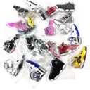 TSY TOOL 30 Pcs of Random Mini Retro Sneaker Keychains  Shoe Key Chains for Goodie Bags, Collectors, Sneakerhead