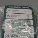 Door Curtains - Room Darkening French Door Curtains for Small Windows, Front Window Covering for Glass/Patio/Sliding, 1 Panel, W30 x L40, Beige