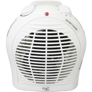 Vie Air Portable 3-Settings Heater with Adjustable Thermostat, 1500W, White