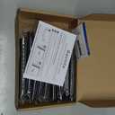 Ravinte 10 Pack 5 Inch Square Cabinet Handles Matte Black Pulls Drawer Kitchen Hardware for Cabinets Cupboard.