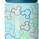 Simple Modern Kids Summit Water Bottle with Straw Lid | Disney Mickey Mouse 14oz Stainless Steel Cup Insulated Tumbler for Boys, School | Cheers to Mickey Ears