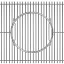 64812 Spirit 2 Grill Grates for Weber Gourmet BBQ System Replacement Parts GS4 Spirit II &I 300 SER,Weber Genesis 1000-5000, Genesis Silver/Gold/Platinum B &C for Weber Parts 7638 7639 Stainless Steel