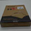 HUANUO Laptop Lap Desk, Fits up to 15.6-Inch Laptops and Tablets, Portable Lap Desk with Cushion, Phone Holder and Storage Bag, Black Lapdesk for Home Office or Dormitory