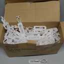 Christmas Light Clips All in One Clips 100Pack, Universal Gutter and Shingle Clip Hooks for Hanging C7, C9 and Mini Lights, Outdoor Xmas Holiday Light Hanger Clips Outside, No Tools Required