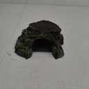 Extra Large Resin Reptile Hideouts Cave Habitat Decor for Reptiles, Amphibians, Fish Tanks and Gecko, Leopard