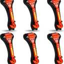 MorTime 6 Pack Car Safety Hammer Window Breaker, Car Emergency Escape Tool, Window Hammer Seat Belt Cutter