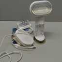 Conair Handheld Garment Steamer for Clothes, Turbo ExtremeSteam 1875W Fabric Steamer, Portable Handheld Design, Strong Penetrating Steam, White/Champagne