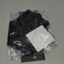 Sporti Swimming Aquatic Gloves, Silicone Training Gloves, Water Resistance Webbed Gloves for Swimming, Diving, Water Aerobics - Silicone Webbed Fitness Gloves - Black - L