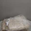 Plush King Size Comforter Set Light Taupe, Flannel Velvet Comforter Sets 7 Pieces Bed in a Bag, Soft Warm Winter Bedding Set with Sheets, Pillowcases & Shams