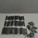 Door Hinges Matte Black - 30 Pack Black Door Hinges 3.5 Inch Rounded Interior Door Hinge with 1/4" Radius Corners - Black Hinges for Doors 3 1/2 Inches Flat Iron Residential Door Hardware