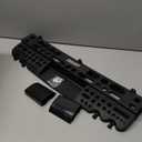 Tool Storage Shelf Wall Mount Utility Shelf Organizer Rack Has 61 Slots, 4 Hooks, 2 Compartments Garage Shelving and Tool Organizers by Stalwart