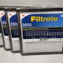 Filtrete 20x20x1 AC Furnace Air Filter, MERV 14, MPR 2500, High Performance Premium Allergen, Ultrafine Particles, Bacteria & Virus Filter, CERTIFIED Asthma & Allergy Friendly, 4-Pack