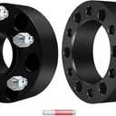 2pc Hubcentric Wheel Spacers 6 Lug,2" Wheel Spacers 6x5.5/6x139.7mm with M14x1.5 Studs for Che-vy Express Silverado 1500 Suburban Tahoe,forG-M-C Savana Sierra Yukon 1500