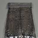 Fleece Lined Tights Women Pantyhose Leggings Sheer Warm Thermal Thick Fake Translucent Tights for Winter (XX-Large, Rhinestone Mesh)